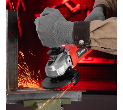 Машина шлифовальная угловая MAG125-1200, 1200 Вт, 125 мм, 12000 об/мин MTX