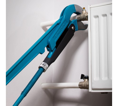 Ключ трубный рычажный 3, №4, цельнокованый, CrV, тип 