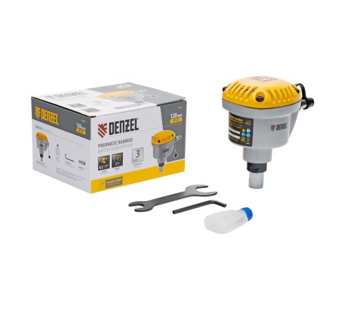Пневматический молоток HP120 для одиночных гвоздей до 120 мм// Denzel