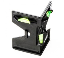 Уровень пластмассовый, 3 глазка, многофункциональный Sparta