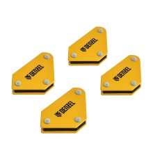 Набор из 4 магнитных фиксаторов для сварочных работ Denzel