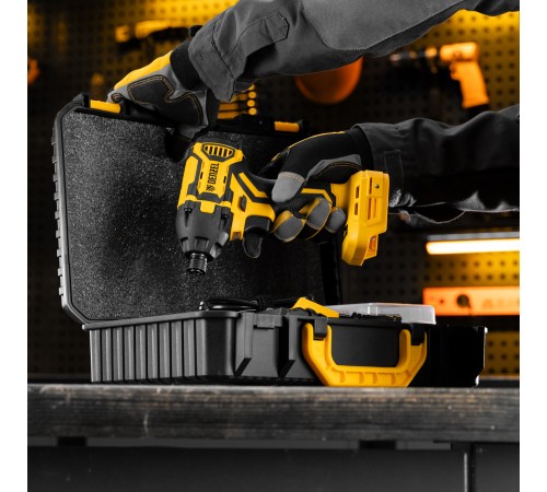 Винтоверт ударный аккумуляторный бесщет. CIDH-BL-20-270, Li-Ion, 20 В// Denzel