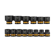 RUNTEC RT-IS3B14 Набор ударных головок RUNTEC 1", 22-60 мм, CrMo, 14 предметов