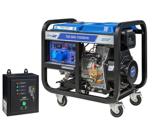 Дизель генератор TSS SDG 7000EHA с АВР Дизель генератор TSS SDG 7000EHA с АВР