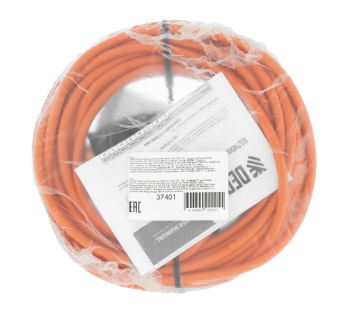 Удлинитель-шнур силовой Garden Series, б/з, ПВС, 10м, 1 розетка, 2 x 1 мм, Denzel