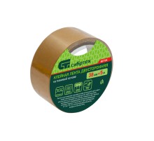 Лента клейкая двусторонняя, 38 мм х 5 м, на тканевой основе Сибртех