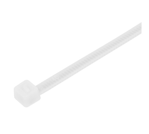 Хомуты, 300 x 3.6 мм, пластиковые, белые, 100 шт Сибртех