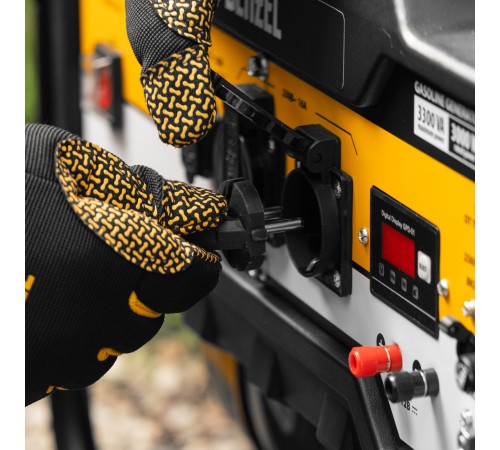 Удлинитель-шнур силовой Garden Series, б/з, ПВС, 20м, 1 розетка, 2 x 1 мм, Denzel