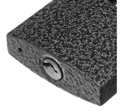 Замок навесной, защищенная дужка, 60 мм Сибртех