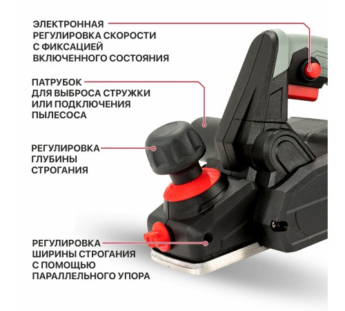 Рубанок сетевой P.I.T. PEP82-C