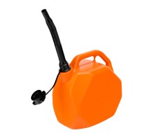 Канистра для ГСМ, пластиковая, со скошенными углами, 10 литров Stels