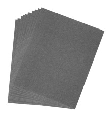 Шлифлист на тканевой основе, P 80, 230 х 280 мм, 10 шт, влагостойкий Сибртех