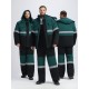 Костюм зимний Профи-Норд UZ (тк.Смесовая,240) п/к, черный/т.зеленый