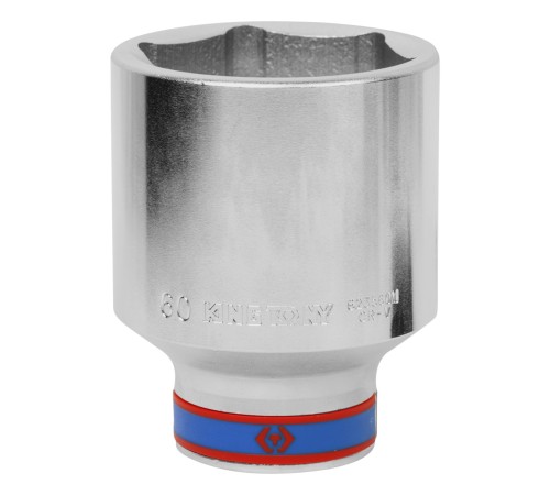 Головка торцевая глубокая шестигранная 3/4", 60 мм KING TONY 623560M