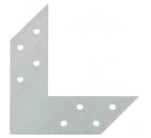 Угловой соединитель 2 мм, US 120 x 120 x 35 мм Сибртех