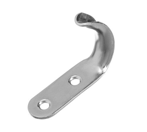 Крючок-вешалка №7, цинк, 10 шт, (Металлист)