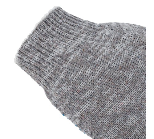 Перчатки трикотажные, х/б, 200 пар, ПВХ точка, 4 нити, 10 класс Сибртех