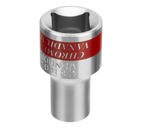 Головка торцевая, 9 мм, двенадцатигранная, CrV, под квадрат 1/2, хромированная Matrix Головка торцевая, 9 мм, двенадцатигранная, CrV, под квадрат 1/2, хромированная Matrix