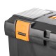 RUNTEC RT-445 Ящик инструментальный пластиковый с органайзером, средний, 450х243х210 мм