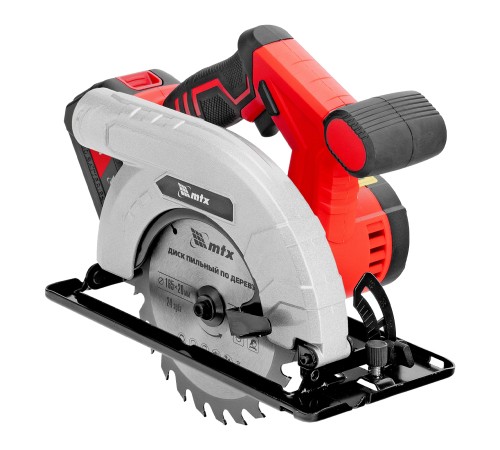 Пила циркулярная аккумуляторная CCSU-20-165, 165 мм, Li-Ion, 20 В// MTX