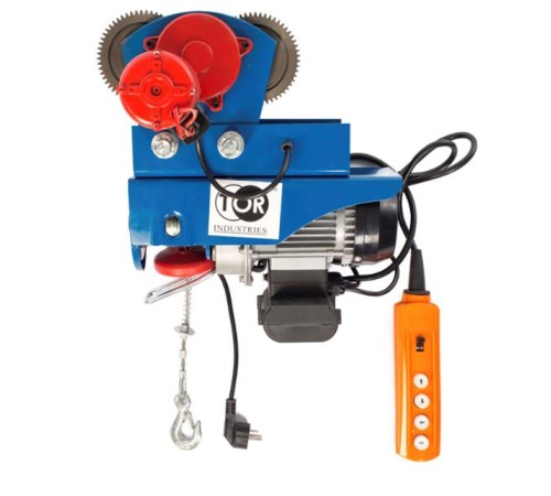 С ТЕЛЕЖКОЙ таль электрическая TOR PA 500/1000 кг 20/10 м (серия G)