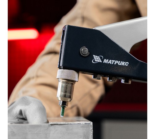 Заклепки 4.0 х 10 мм RAL 6005, темно-зеленые, 50 шт Matrix