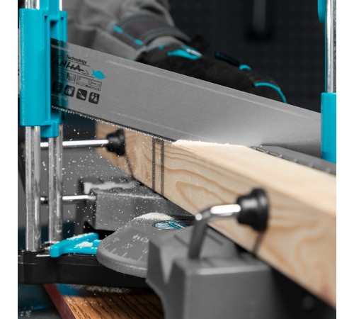 Стусло прецизионное, пила 550 мм, две прижимные струбцины Gross