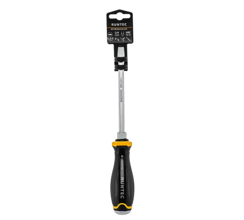 RUNTEC RT-SD3SL8.0x150 Отвертка RUNTEC SL8.0 x 150 мм CrV усиленная со сквозным стержнем RUNTEC RT-SD3SL8.0x150 Отвертка RUNTEC SL8.0 x 150 мм CrV усиленная со сквозным стержнем