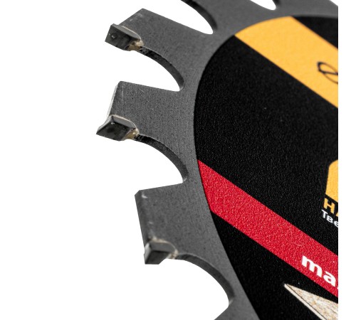 Пильный диск по дереву с гвоздями, ф185 х 20 мм, 24 зубов Denzel