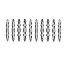 Бита двухстор., PH2-PZ2х45мм, сталь S2, 10шт. Gross