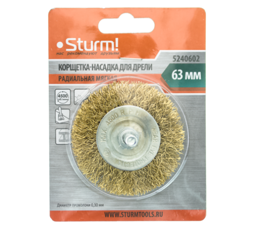 Корщетка Sturm! 5240602 Корщетка Sturm! 5240602