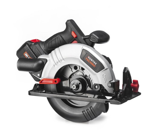 RUNTEC RT-CS1000T Пила циркулярная аккумуляторная RUNTEC TECHNIC 190*30 мм, 20В, 2*4Ач, 1000Вт
