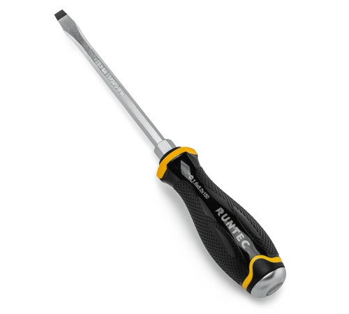 RUNTEC RT-SD3SL8.0x150 Отвертка RUNTEC SL8.0 x 150 мм CrV усиленная со сквозным стержнем RUNTEC RT-SD3SL8.0x150 Отвертка RUNTEC SL8.0 x 150 мм CrV усиленная со сквозным стержнем