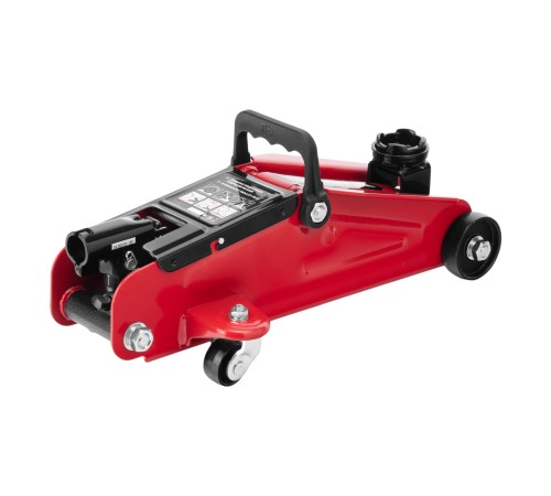 Домкрат гидравлический подкатной, 2 т, 140-340 мм, в пласт. кейсе MTX