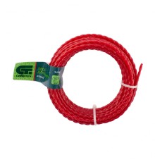 Леска для триммера овальная витая, 3.0 мм х 10 м, Сибртех