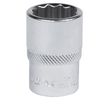 Головка торцевая стандартная двенадцатигранная 1/2", 19 мм МАСТАК 000-42019