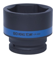 Головка торцевая ударная шестигранная 1", 80 мм KING TONY 853580M Головка торцевая ударная шестигранная 1", 80 мм KING TONY 853580M