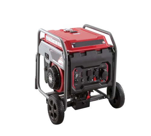 Генератор бензиновый инверторный TOR KM7000i 7,0 кВт 220В 25 л с электростартером и колесами
