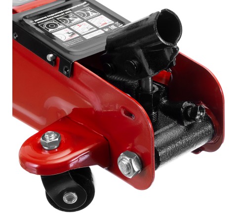 Домкрат гидравлический подкатной, 2 т, 135-320 мм MTX