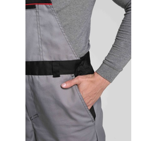 Костюм Сервис IMP (тк.Смесовая,240) п/к, серый/черный