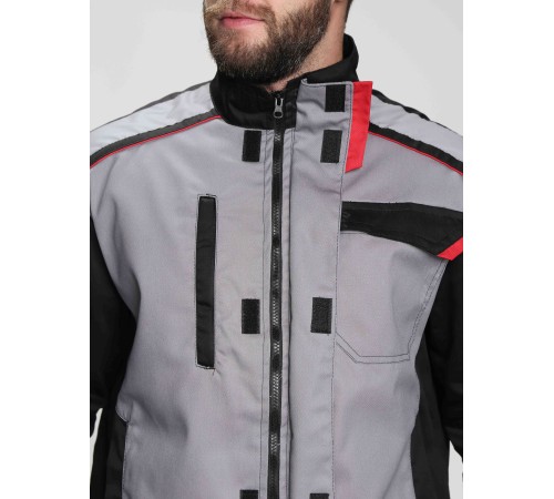 Костюм Сервис IMP (тк.Смесовая,240) п/к, серый/черный