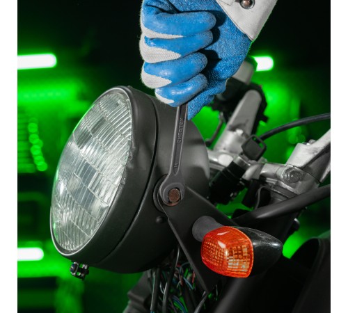 Набор ключей рожковых, 6-24 мм, 8 шт, CrV, фосфатированные, ГОСТ 2839 Сибртех