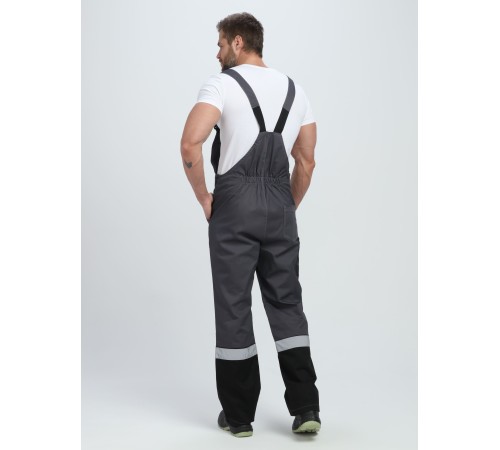 Костюм Виват-2 Премиум CH МВО (тк.Смесовая,240) п/к, т.серый/черный/св.серый