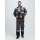 Костюм Виват-2 Премиум CH МВО (тк.Смесовая,240) п/к, т.серый/черный/св.серый