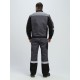 Костюм Виват-2 Премиум CH МВО (тк.Смесовая,240) п/к, т.серый/черный/св.серый