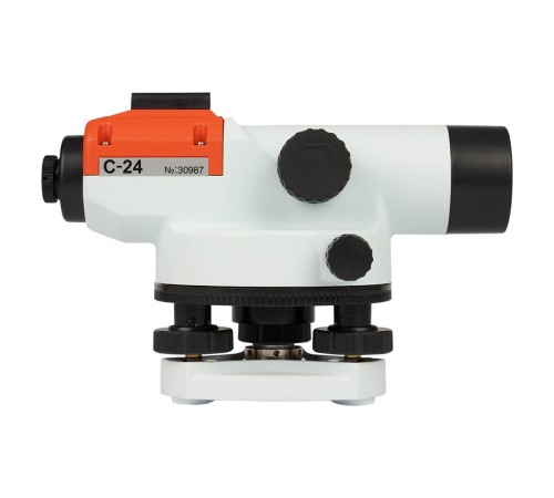 Комплект оптический нивелир RGK C-24 с поверкой + штатив S6-N + рейка AMO S4