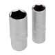 Набор инструментов, 1/2", 1/4", CrV, 12 гранные головки, пластиковый кейс, 76 предметов Stels