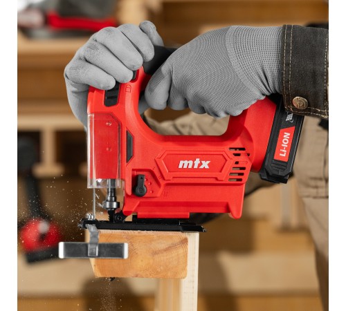 Лобзик аккумуляторный CJB-20-65, Li-Ion, 20 В// MTX