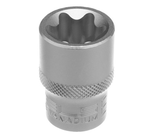 Головка торцевая 1/2, Е22, CrV Stels