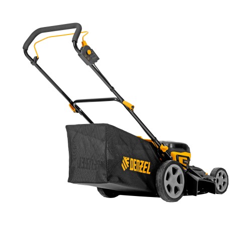 Газонокосилка аккумуляторная бесщет. DLM-460, 460 мм, травосб. 65 л., Li-Ion, 40 В Denzel